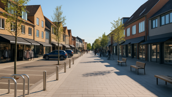 Oplev Taastrup Hovedgade: Butikker, gågade og parkering